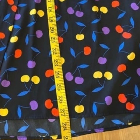 ModCloth Cherry Print Blouse 4X - Picture 4 of 11